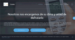 Desktop Screenshot of aireacondicionado-extraccion.es