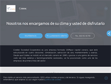 Tablet Screenshot of aireacondicionado-extraccion.es